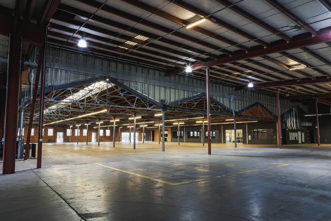 The Premier — a 155-foot covered run along the building